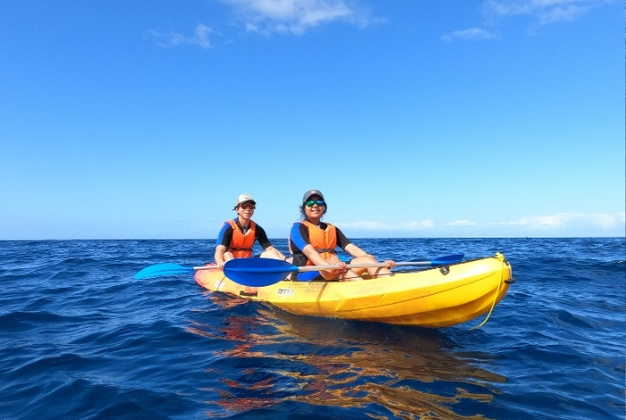 Paseo en kayak + snorkel